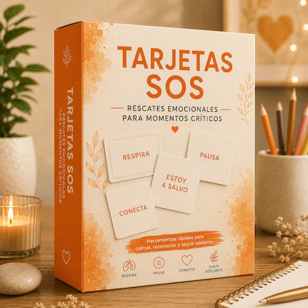Tarjetas SOS. Tarjetas de Calma y Contención para Momentos Difíciles